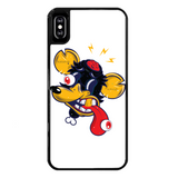 CHOPPED CHESTER Back Printed Black Hard Phone Case