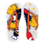 CHOPPED CHESTER Adult Flip Flops