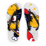 CHOPPED CHESTER Adult Flip Flops