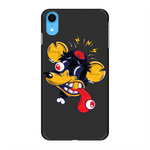 CHOPPED CHESTER Back Printed Black Hard Phone Case