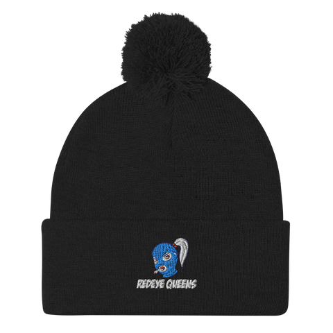 REDEYE QUEENZ2 Pom-Pom Beanie