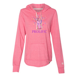 PROLIFIC Women's Triblend Hooded Pullover